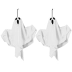Spooky Ghost Halloween Decor Waterproof Halloween Glowing White Ghost Glowing Door Hanging Ghost for Halloween Garden Home Decor Lootquake LLC