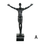 2024 Christmas Modern Simplicity Athlete Resin Sculpture Creative Climbing Man Wall Sculptures Hand-Finished For Wall Art Statue Lootquake LLC