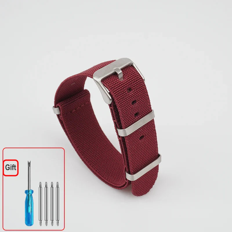 Amazfit Nylon Watch Band NATO Strap Waterproof Washable Elastic