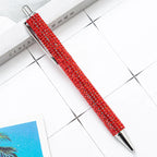 Press Metal Ballpoint Pens Diamond Multi-color Gift Pen Creative Office Supplies Lootquake LLC