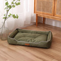 Waterproof Dog Bed 600D Oxford Pet Dogs Beds for All Seasons Thickened PP Cotton Filling Bite-resistant Pet Mat Dog Accessories Lootquake LLC