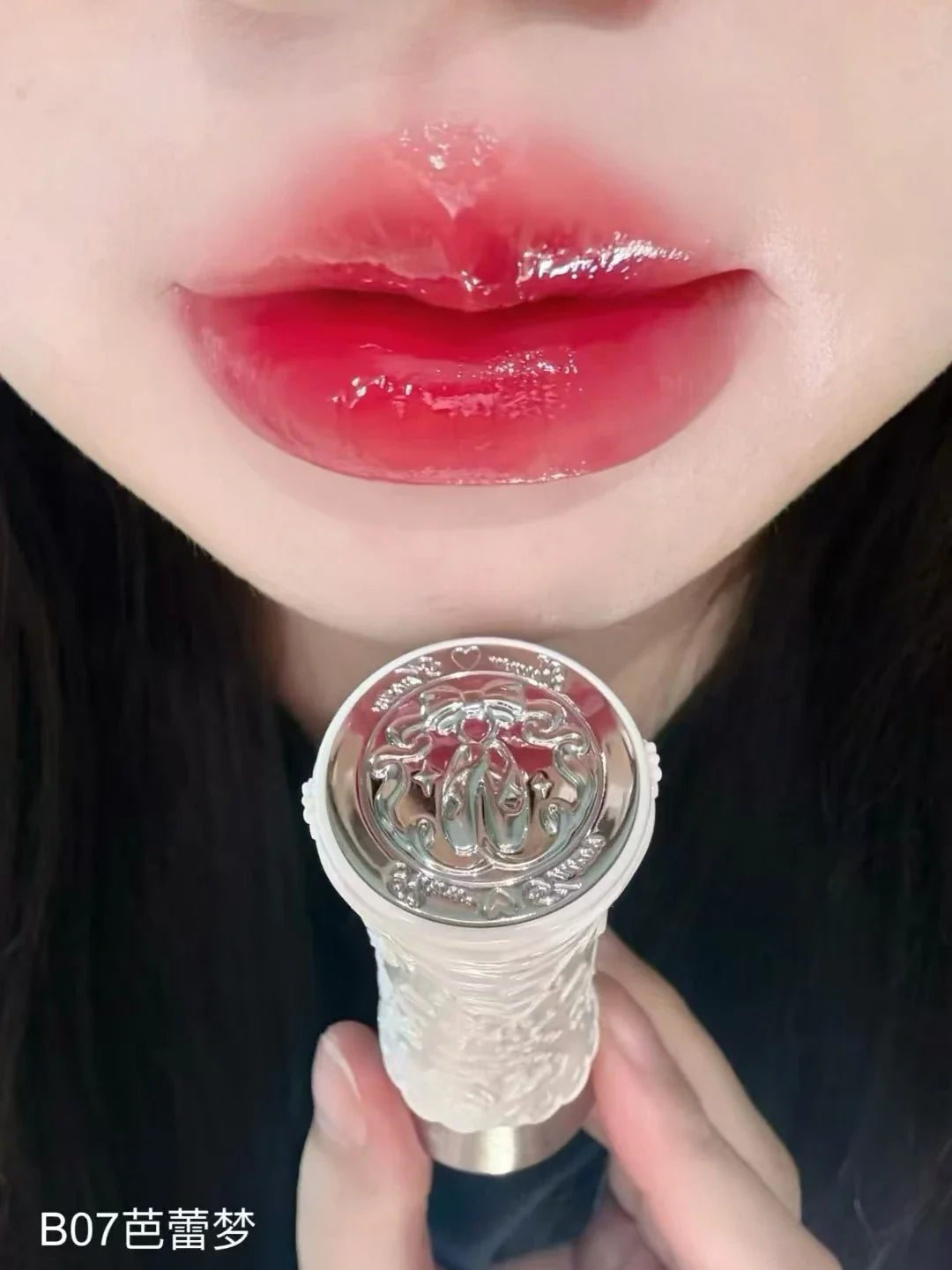 Flower Knows Lipstick Swan Ballet Lip Gloss Mirror Moisturizing Long-lasting Lip Glaze Nostickcup Nourishing  3.5g Lootquake LLC