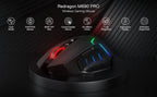 Redragon M690 PRO Wireless Gaming Mouse 8000 DPI Wired Mouse Rapid Fire Key 8 Macro Buttons for PC/Mac/Laptop, Black/White Mouse Lootquake LLC