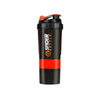 3 Layers Shaker Protein Bottle Powder Shake Cup Water Bottle Plastic Mixing Cup Body Building Exercise Bottle Lootquake LLC
