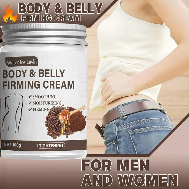 Caffeine Collagen Firming Cream - 100g Contains Caffeine and Coconut Oil, Rich in Vitamin E, Unscented, Tightens and Lifts the Abdomen, Thighs, Buttocks, Arms, All Skin Types, Hypoallergenic, Whitening Effect Lootquake LLC