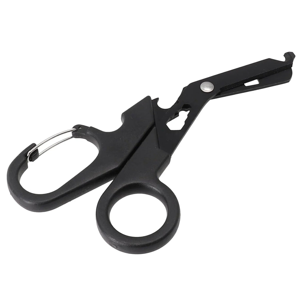 Survivor Shears: All-Black Multi-Use Rescue Tool THRIXINE