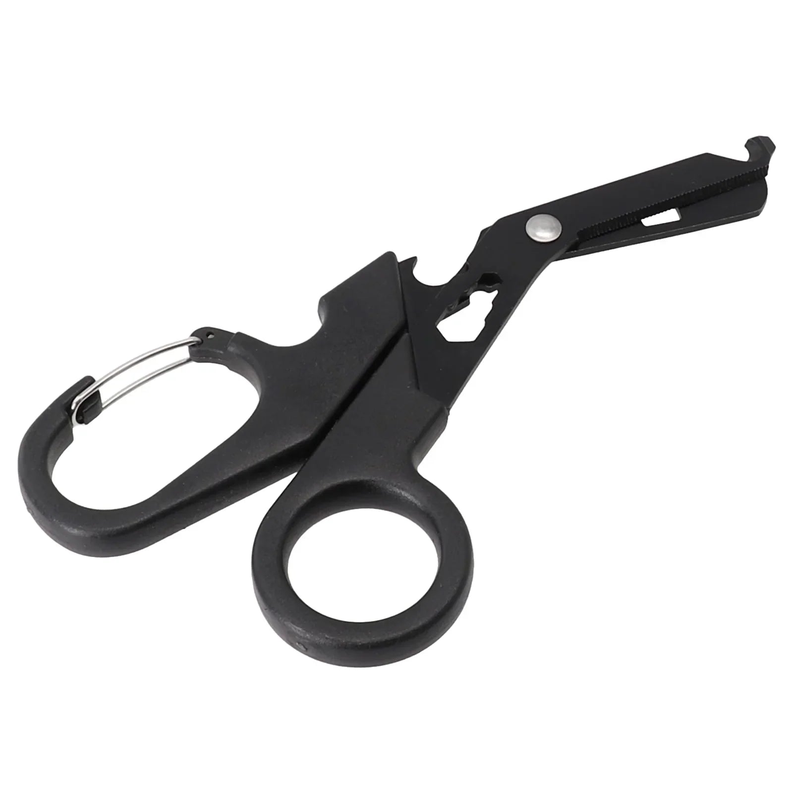 Survivor Shears: All-Black Multi-Use Rescue Tool THRIXINE
