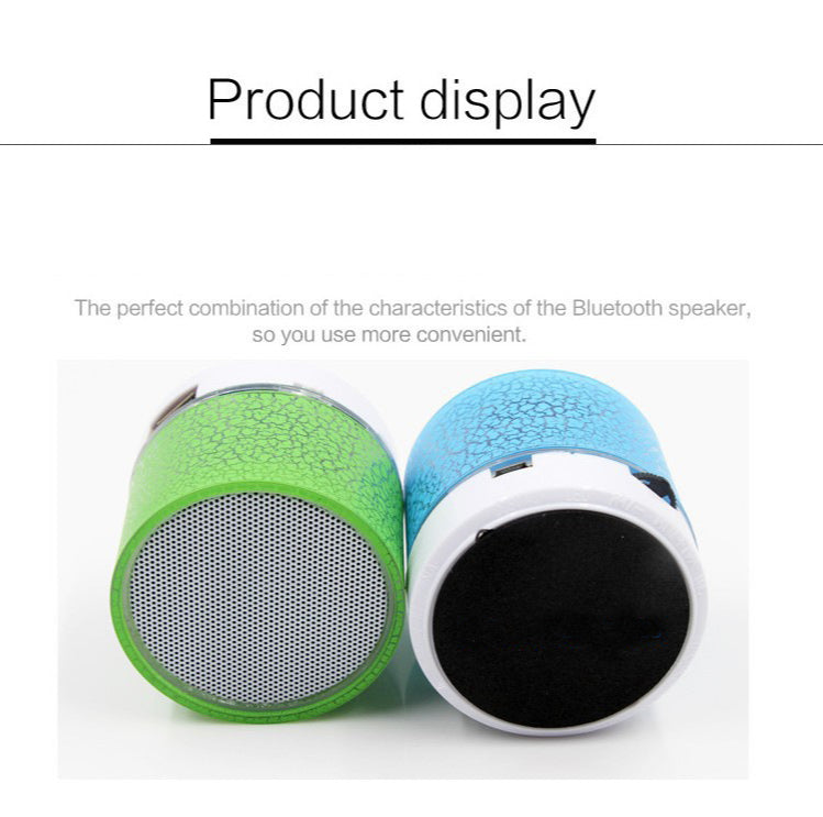 Bluetooth Mini Speaker Wireless Speaker Colorful LED TF Card USB Subwoofer Portable MP3 Music Sound Column For PC Phone Lootquake LLC