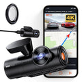 Vantrue N4Pro Dashcam 4K Wi-Fi 3-Channel Dashcam Voice Control IMX678 Night Vision HDR GPS Cam 24h Packing Mode Camera for Car Lootquake LLC
