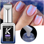 KODIES GEL Aurora Top Coat Uv Gel Nail Polish 15ml Semi Permanent Glitter Chrome Shimmer Gellak Finish Topcoat Manicure Nail Art Lootquake LLC
