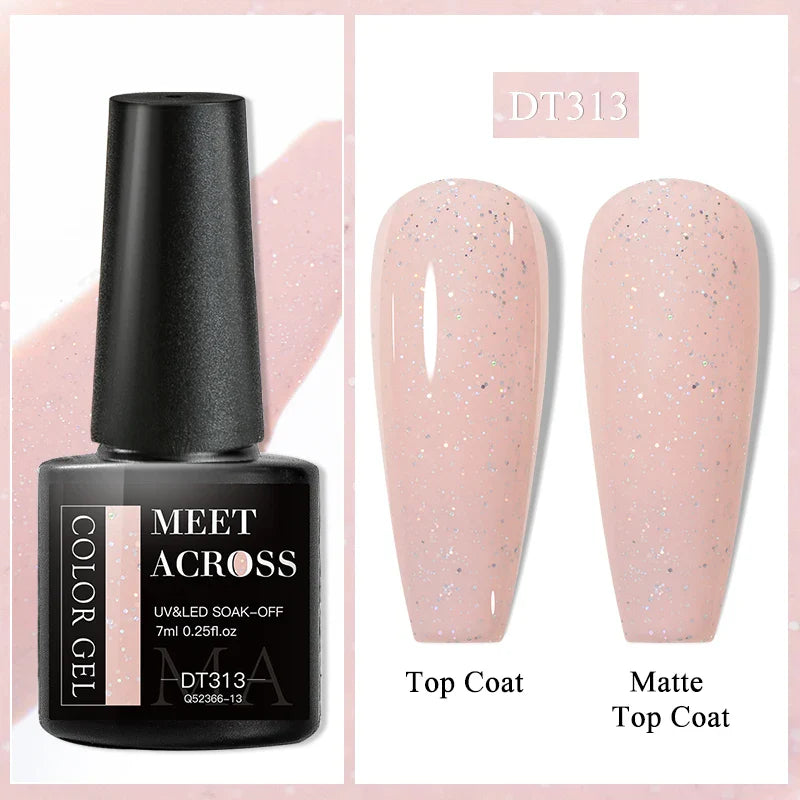 7ml Milky Jelly White Gel Nail Polish Natural Luster Long Lasting Nail Art All for Home DIY Manicure Soak Off UV LED Gel Vernis Lootquake LLC