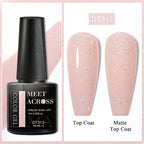 7ml Milky Jelly White Gel Nail Polish Natural Luster Long Lasting Nail Art All for Home DIY Manicure Soak Off UV LED Gel Vernis Lootquake LLC