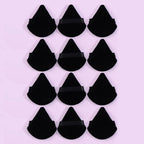 Wholesale 10/ 12 Pcs Triangle Powder Puff Wet Dry Use For Loose Powder Liquid Cosmetic Soft Plush Powder Puff Makeup Foundation Lootquake LLC
