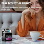 Smart Touch Screen Bluetooth Speaker Mini Portable Audio Player Wireless Handsfree Call MP3 Music Box Support TF Play APP Contro Lootquake LLC