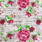 Newspaper Printed Fabric Quilting Cloth Cotton Linen For DIY Sewing Tablecloth Cushion Placemat Storage Bag Handicraft Materials Lootquake LLC