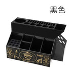 Hairdressing Storage Box Hair Scissors Combs Clips Holder Barbershop Removable Large Capacity Haircut Rack Home Storage Tools