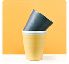 6L Small Waste Bin Desktop Garbage Trash Can Plastic Home Office Table Trash Can Dustbin Basket Household Sundries Barrel Box Y Lootquake LLC