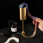 Snake Sculpture Articulated Snake Decor Articulated Animals Figurine with Movable Joints 3D Printed Model Home Desktop Ornament Lootquake LLC