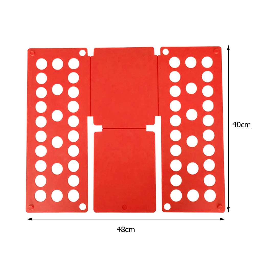 Plastic Clothes Folding Board Easy and Fast Kids Laundry Folder Shirt Folding Board Home Storage Tool for Kid Children Adults Lootquake LLC