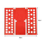 Plastic Clothes Folding Board Easy and Fast Kids Laundry Folder Shirt Folding Board Home Storage Tool for Kid Children Adults Lootquake LLC
