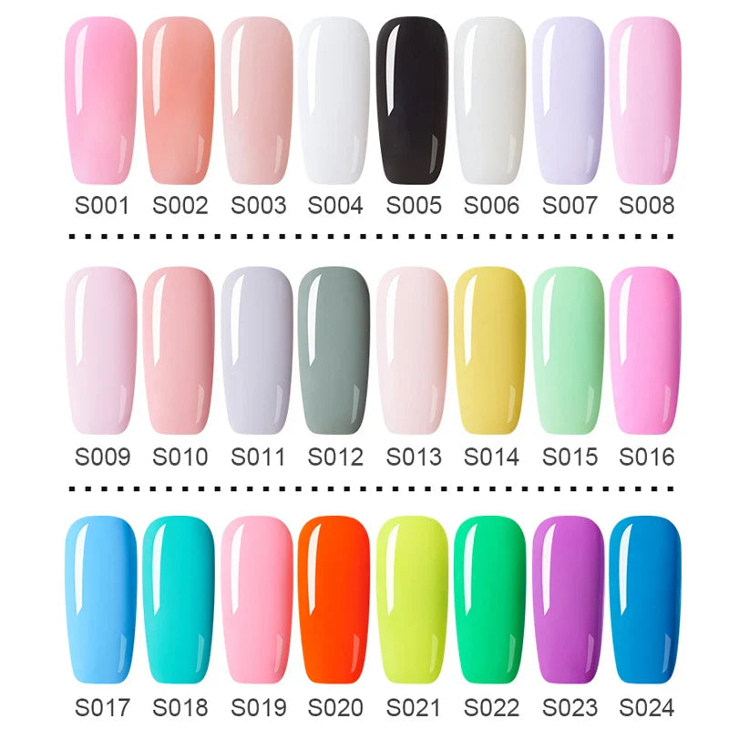UV Nail Gel Polish Nails Gel Polish Semi Permanent Primer Hybrid Top Coat Nail Gel Varnish Gel Polishes Nail Art Manicurel gel Lootquake LLC
