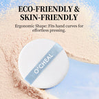 Ocheal Matte Face Setting Powder Oil-control Lightweight Radiant Foundation Pressed Powder Face Full Coverage Makeup Cosmetic Lootquake LLC