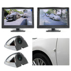 Carsanbo 5 Inch HD Mirror Monitor Car Digital Side View System with 720P Night Vision Camera Blind Spot Waterproof Accessories Lootquake LLC