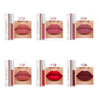 18 Color Lipstick Matte Non-stick Cup Waterproof Lip Gloss Lootquake LLC