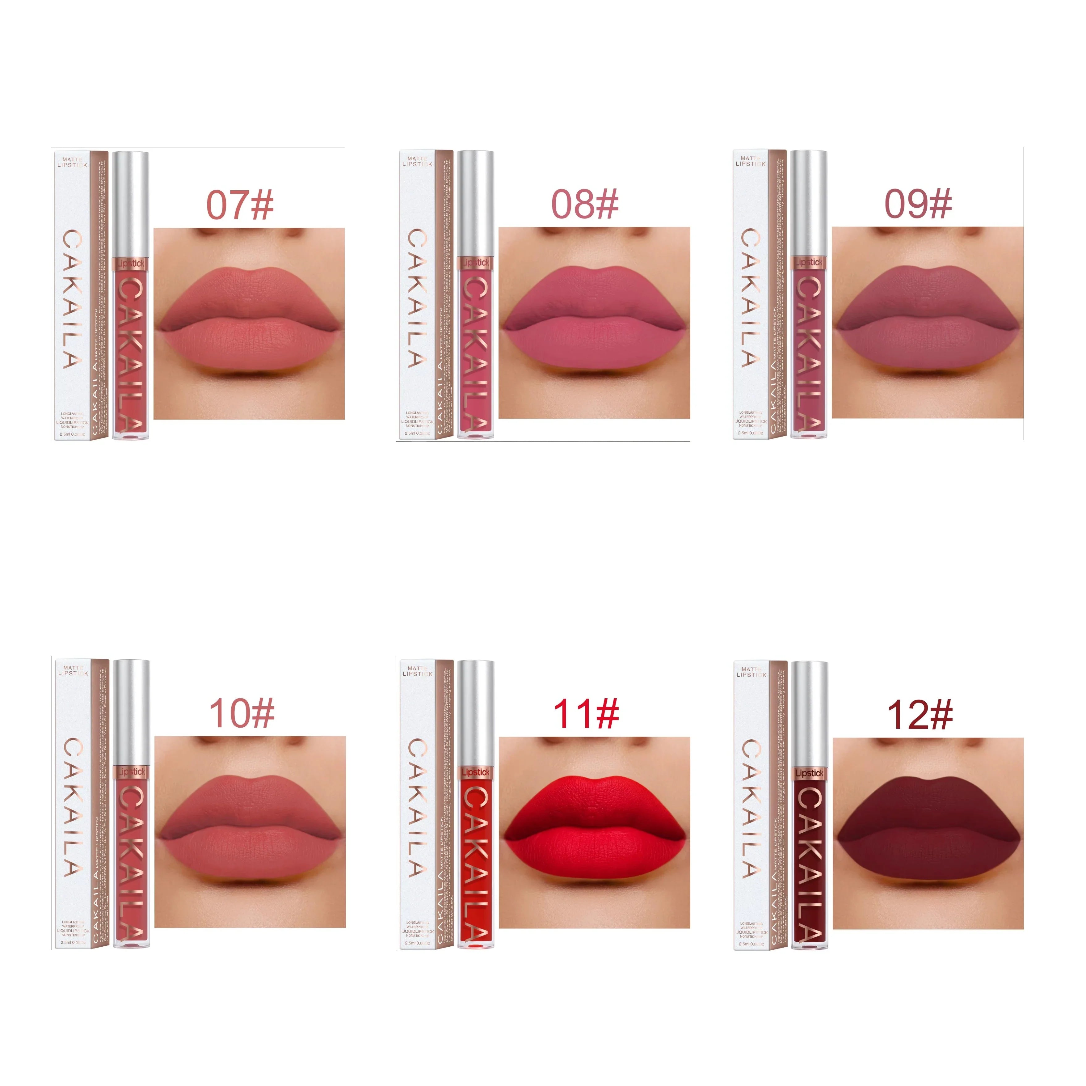 18 Color Lipstick Matte Non-stick Cup Waterproof Lip Gloss Lootquake LLC