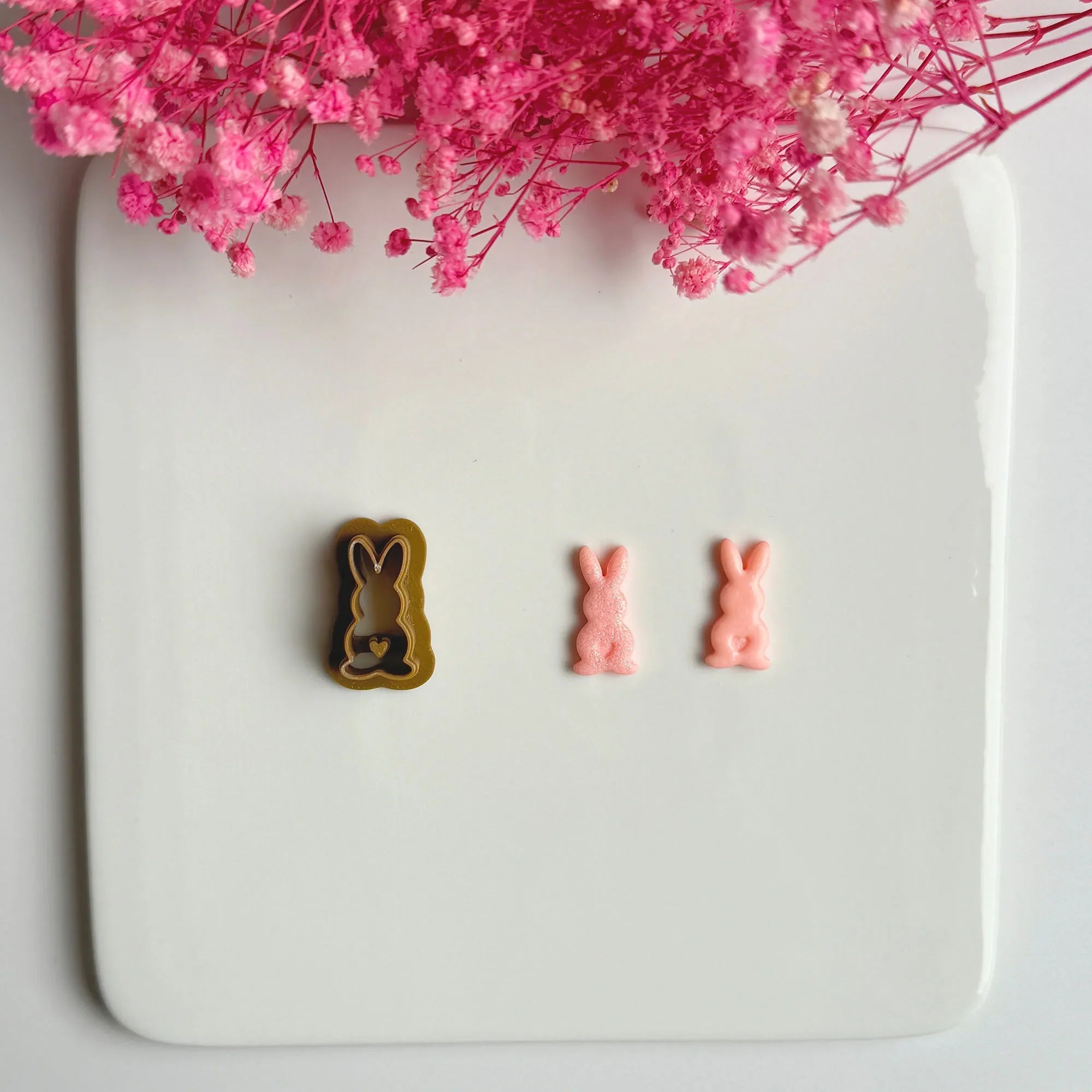 Easter Series Cute Cartoon Rabbit Carrot Shape Polymer Clay Cutters For DIY Earrings Jewelry Makings Embossing Cutting Die Lootquake LLC