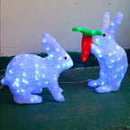 Outdoor Christmas Tree Decoration Life Size Christmas Statue For Sale