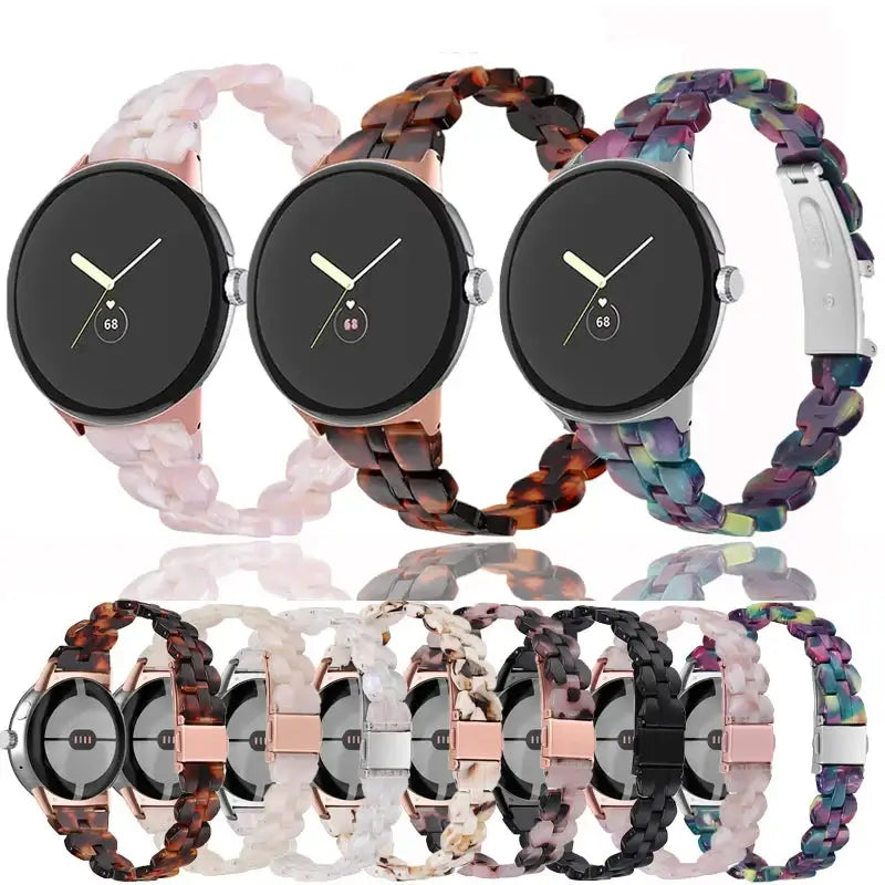 Google Pixel Watch Resin Strap - Stylish and Durable Design - SJB-DIAMOND ELITES
