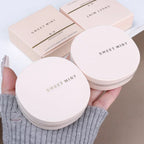Transparent Pressed Powder Waterproof Lasting Oil Control Full Coverage Face Compact Setting Powder Makeup Foundation Cosmetics