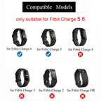 Fitbit Charge 5 6 Slim Leather Band - Comfortable Strap