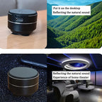 Wireless Bluetooth Vibration Speakers Mini Bone Conduction Speaker Stereo Audio Digital TWSDropshipping Portable Metal Speaker Lootquake LLC