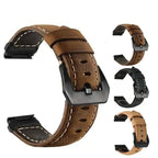 Garmin Leather Band - Soft, Comfortable, QuickFit Design - SJB-DIAMOND ELITES
