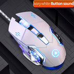 G15 Mechanical Gaming Mouse 7-Color Breathing Light Wired Laptop USB Desktop Office Computer Gaming Mouse Mute Lootquake LLC