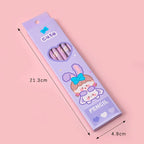 6Pcs/box Kawaii HB Pencil with Eraser Wooden Pencil for Children Drawing Writing Student School Office Supplies Stationery Lootquake LLC