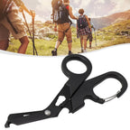 Survivor Shears: All-Black Multi-Use Rescue Tool THRIXINE