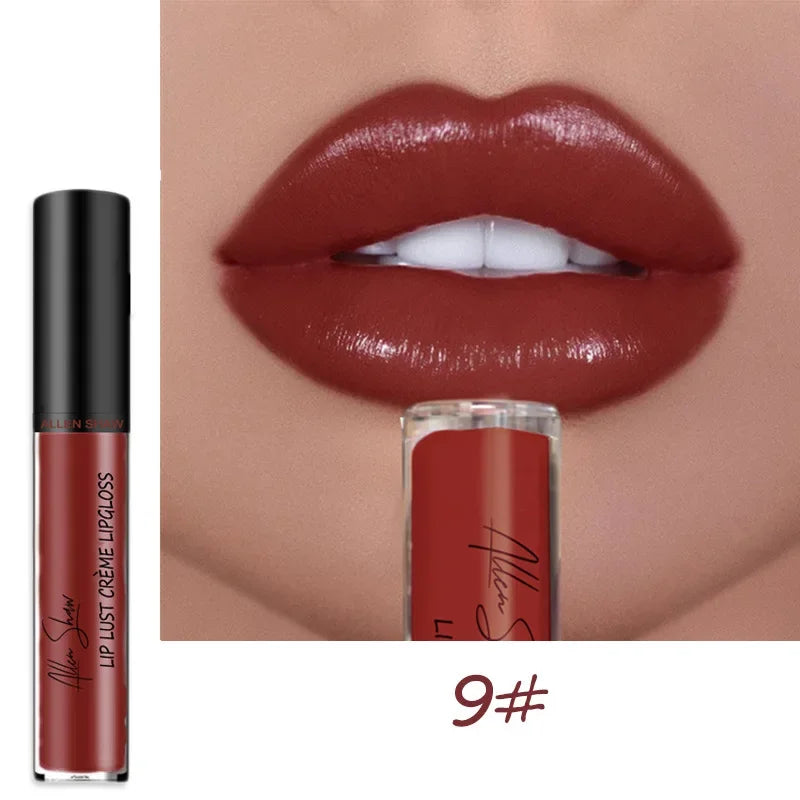 Sexy Women Liquid Lipstick Waterproof Long Lasting Moist Lip Gloss Tint Colorful Lipgloss Women Makeup maquiagem Lootquake LLC