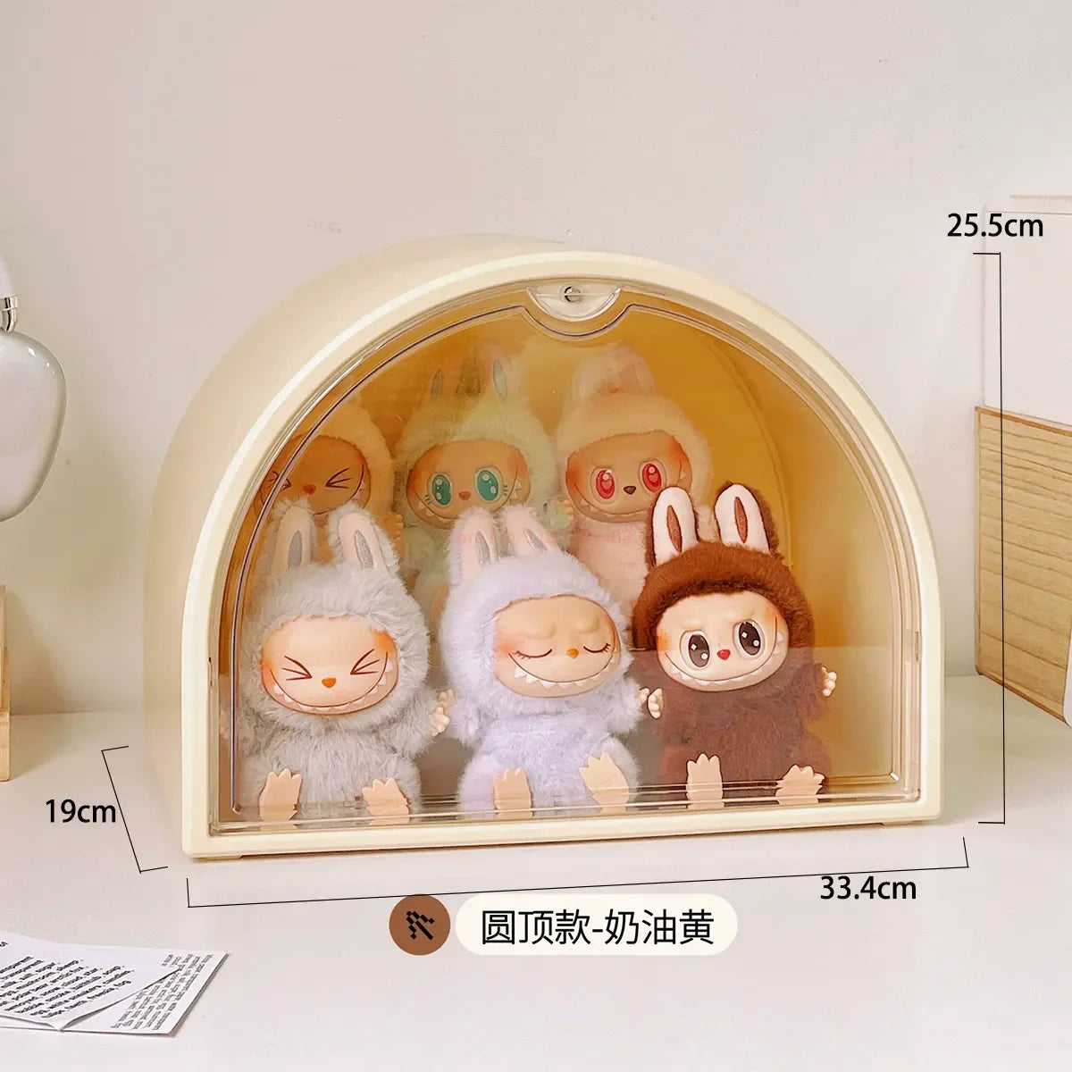 Labubu Display Box Cabinet Box Dustproof And Moisture-Proof Blind Box Toy Doll Display Stand Transparent Acrylic Storage Box Lootquake LLC