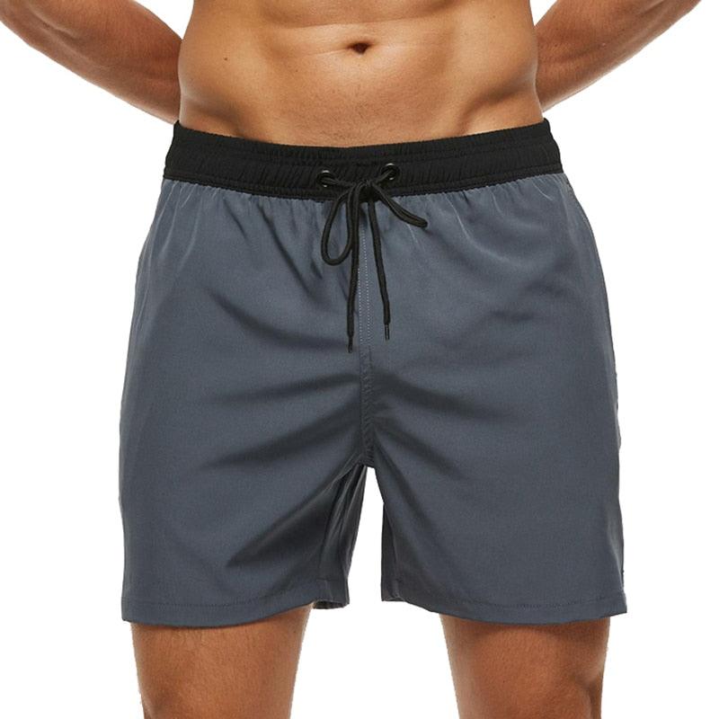 Men's Stretch Swim Trunks Quick Dry Beach Shorts With Zipper Pockets and Mesh Lining  Men's Swim Trunks Quick Dry Beach Shorts with Pockets Swimsuits for Men Stevvex