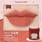 Flower Knows Strawberry Cupid Cake Lip Cream Lip Mud Matte Moisturizing Lipstick Silky Smooth Lip Makeup Professional Cosmetics Lootquake LLC