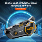 Bluetooth 5.3 Helmet Headset Wireless Hands-free Call Phone Kit Motorcycle Waterproof Earphone MP3 Music Player Speaker for Moto Lootquake LLC