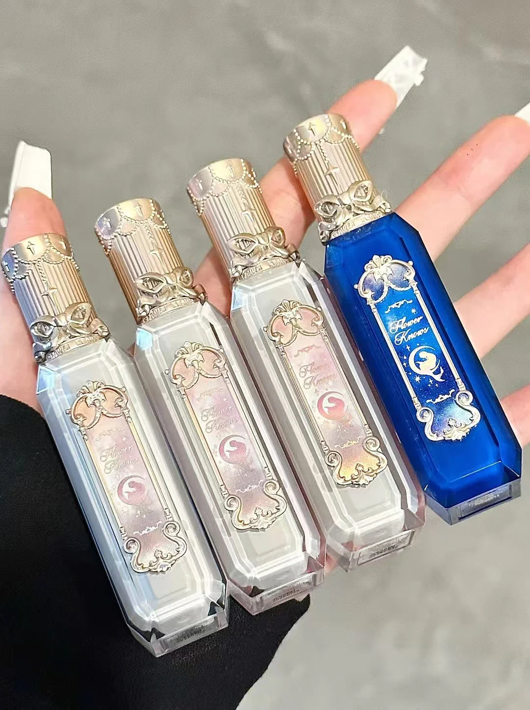Flower Knows Lipstick Swan Ballet Lip Gloss Mirror Moisturizing Long-lasting Lip Glaze Nostickcup Nourishing  3.5g Lootquake LLC