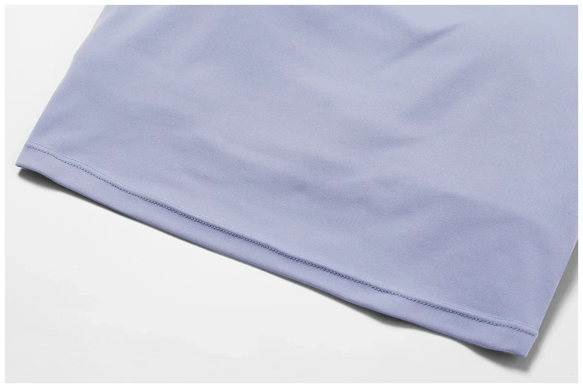 Elevate Activewear: Seamless Leggings & Top Set THRIXINE