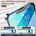 2Pcs Film for IPhone 12 13 Pro Max Mini Screen Protectors for IPhone 11 14 Pro XS Max X XR 6 6s 7 8 Plus SE Not Glass Anti-Scratch Eye-Protection HD Clear film Screen Protector Stevvex