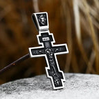 Beier 2022 New Creative Design Jesus Cross Pendant For Men Punk Hip Hop Skull Christian Jewelry Wholesale