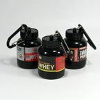 WheyGo: Compact Protein & Health Funnel Keychain THRIXINE