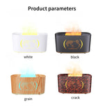 Map Humidifier Colorful Gradient Flame Aroma Diffuser Home Hotel Desktop USB Air Humidification Lootquake LLC